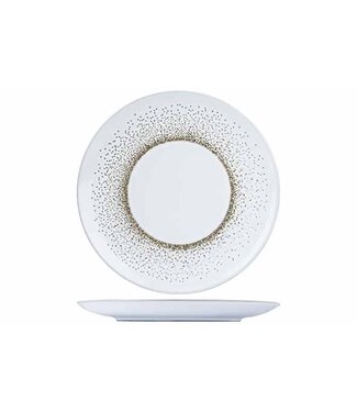 Proof by Cosy & Trendy Bord 260 mm gerecycled porselein Revida Puncta - Proof by Cosy & Trendy | prijs & verp per 12 stuks