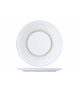 Proof by Cosy & Trendy Bord 320 mm gerecycled porselein Revida Puncta - Proof by Cosy & Trendy | prijs & verp per 12 stuks