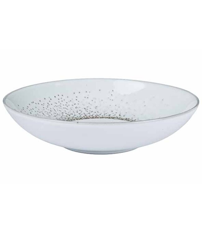 Bord 210x(h)50 mm diep gerecycled porselein Revida Puncta - Proof by Cosy & Trendy | prijs & verp per 12 stuks