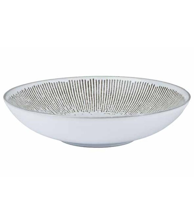Bord 210x(h)50 mm diep gerecycled porselein Revida Fila - Proof by Cosy & Trendy | prijs & verp per 12 stuks
