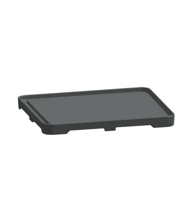 Bakplaat 575x375x35 mm (bxdxh) glad gietijzer 700-G - Bartscher