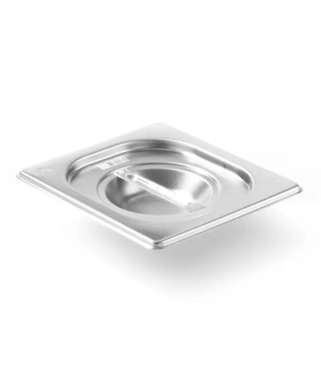 Gastronormdeksel rvs 1/6 Kitchen Line - Hendi