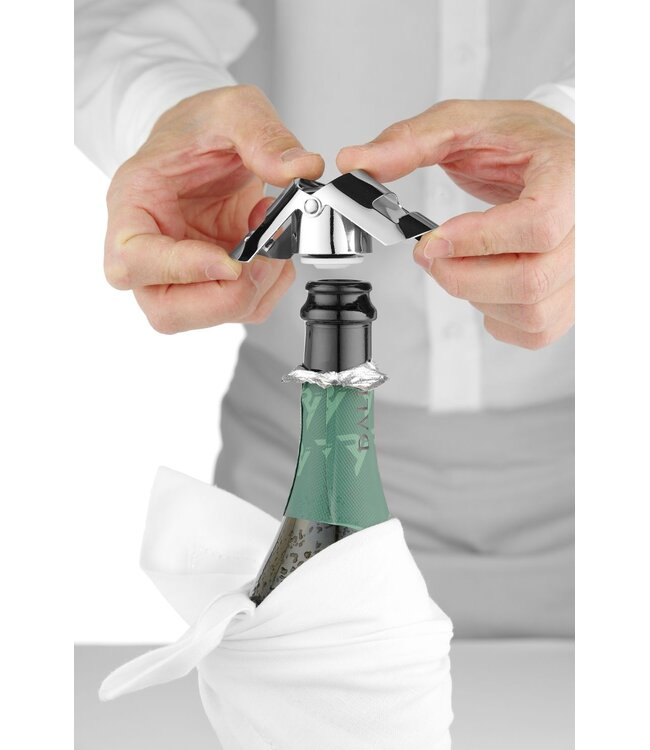 Champagnestopper rvs - Hendi