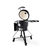 Kamado Barbecue Ø37,5 cm grilloppervlak 116x65x100 cm (bxdxh) Premium 18 Inch - Kamado