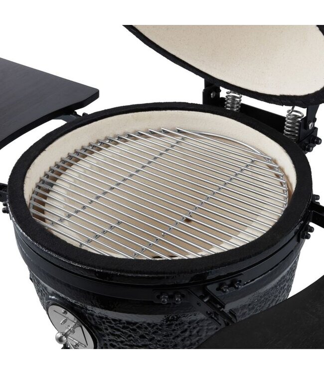 Barbecue Ø37,5 cm grilloppervlak 116x65x100 cm (bxdxh) Premium 18 Inch - Kamado
