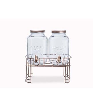 Cosy & Trendy Sapdispenser 2x 3,5 ltr op voet - Cosy & Trendy