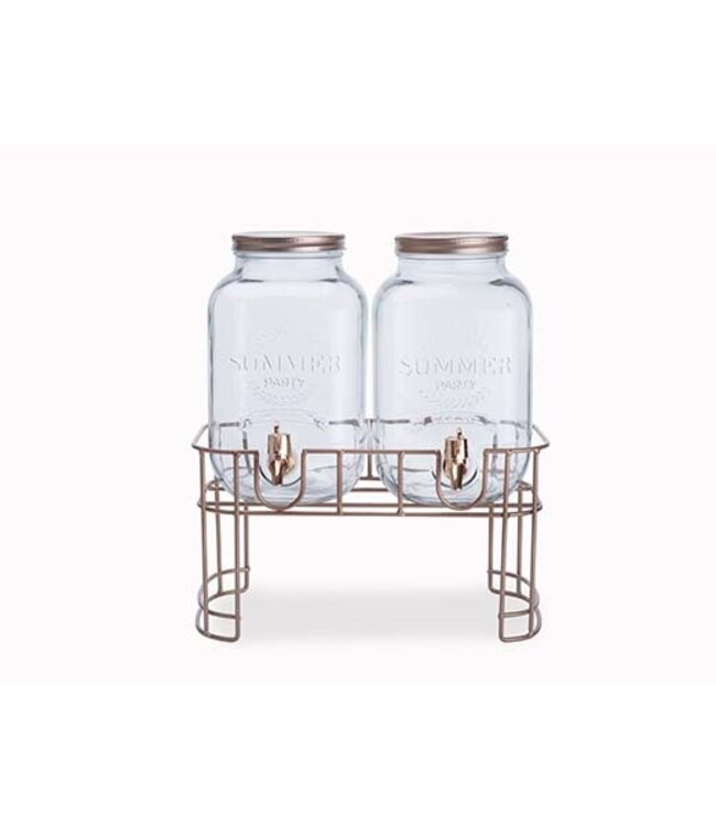 Sapdispenser 2x 3,5 ltr op voet - Cosy & Trendy
