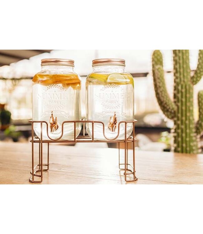 Sapdispenser 2x 3,5 ltr op voet - Cosy & Trendy