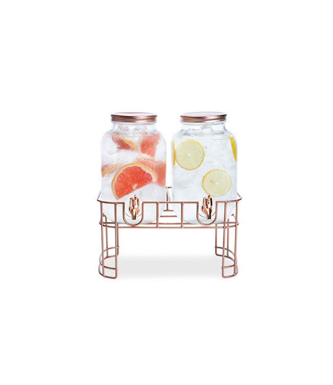 Sapdispenser 2x 3,5 ltr op voet - Cosy & Trendy