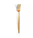 Amefa Vork 135 mm drietands 18/0 rvs goud 0905 Juntos - Amefa | prijs & verp per 12 stuks