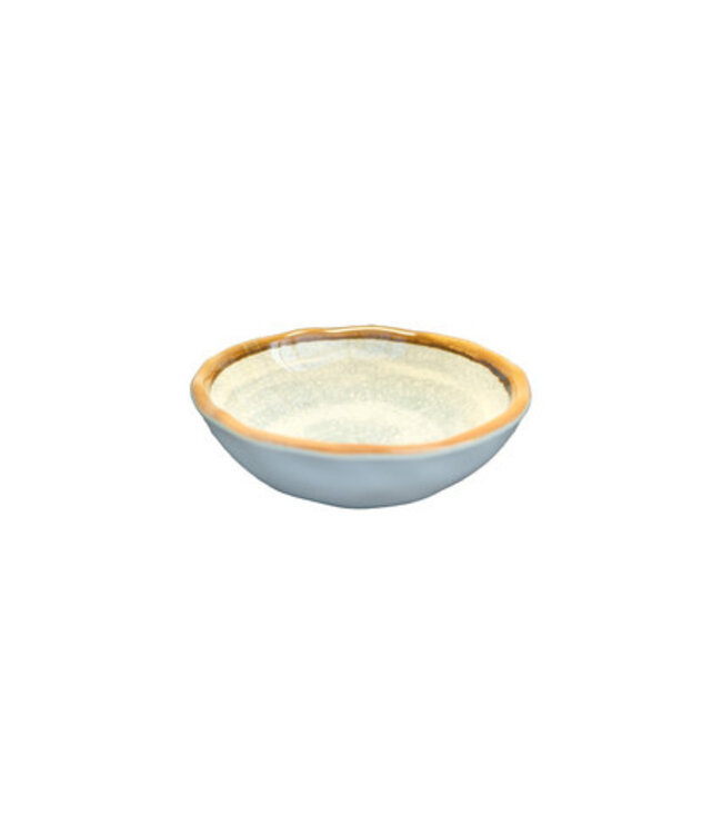 Schaal 94 mm 10 cl  grijs Jersey Melamine | prijs & verp per 24 stuks