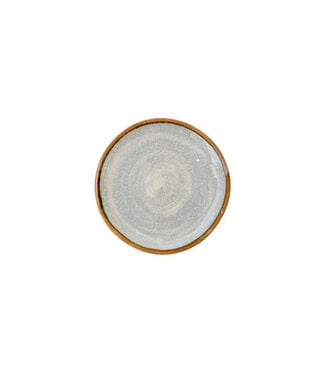 Bord 160 mm grijs Jersey Melamine | prijs & verp per 12 stuks