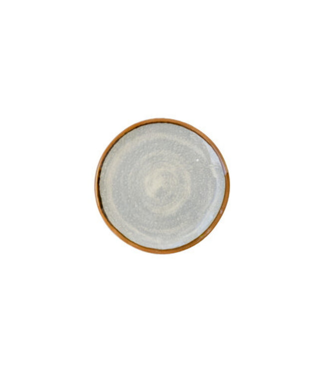 Bord 160 mm grijs Jersey Melamine | prijs & verp per 12 stuks