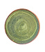 Bord 270 mm groen Jersey Melamine | prijs & verp per 6 stuks