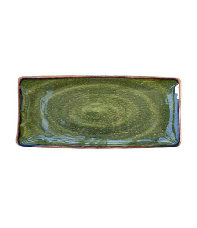 Bord 290x130x31 mm groen Jersey Melamine | prijs & verp per 12 stuks