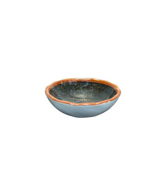 Schaal 94 mm 10 cl  groen Jersey Melamine | prijs & verp per 24 stuks