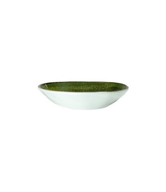 Schaal 160 mm 35 cl groen Jersey Melamine | prijs & verp per 12 stuks
