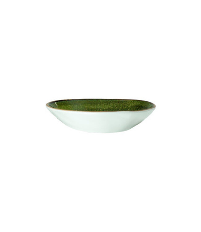 Schaal 160 mm 35 cl groen Jersey Melamine | prijs & verp per 12 stuks