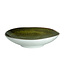 Schaal 240 mm 120 cl  groen Jersey Melamine | prijs & verp per 6 stuks