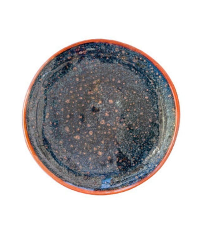 Bord 270 mm bruin Jersey Melamine | prijs & verp per 6 stuks