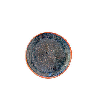 Bord 215 mm bruin Jersey Melamine | prijs & verp per 12 stuks