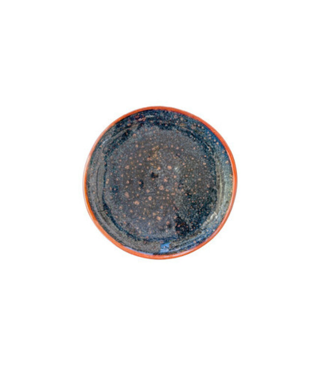 Bord 215 mm bruin Jersey Melamine | prijs & verp per 12 stuks