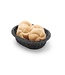 Hendi Broodmand ovaal 250x190x(h)65 mm zwart PP - Hendi