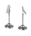 Hendi Menukaarthouder 40x104 mm met klem | prijs & verp per 2 stuks