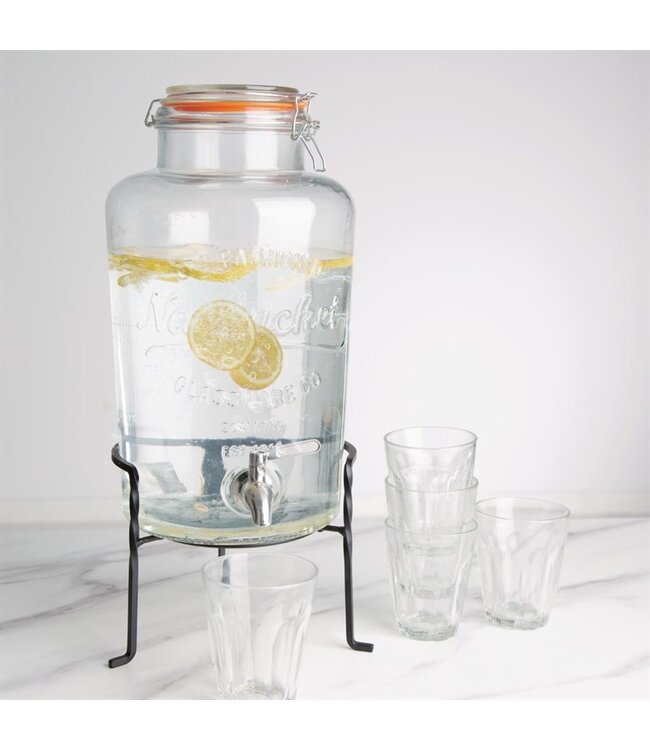 Waterdispenser 8,5 ltr retro met standaard