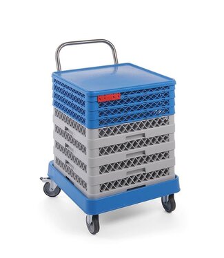 Hendi Korven transportwagen 575x545x(h)920 mm met duwbeugel- Hendi