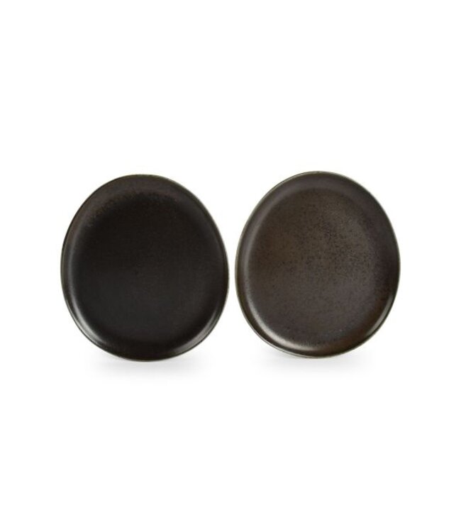 Bord 215x185 mm black Ceres - F2D | prijs & verp per 6 stuks