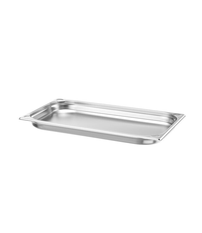 Gastronormbak rvs 1/1-040 mm diep 5 ltr zonder greep Kitchen Line - Hendi