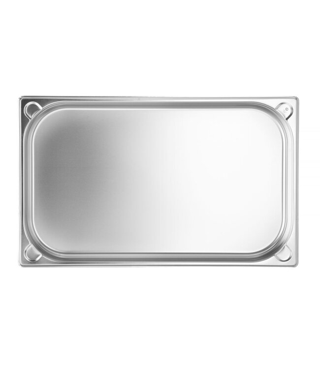 Gastronormbak rvs 1/1-040 mm diep 5 ltr zonder greep Kitchen Line - Hendi