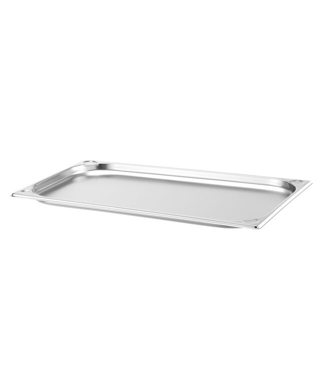 Gastronormbak rvs 1/1-020 mm diep 2,5 ltr zonder greep Kitchen Line - Hendi
