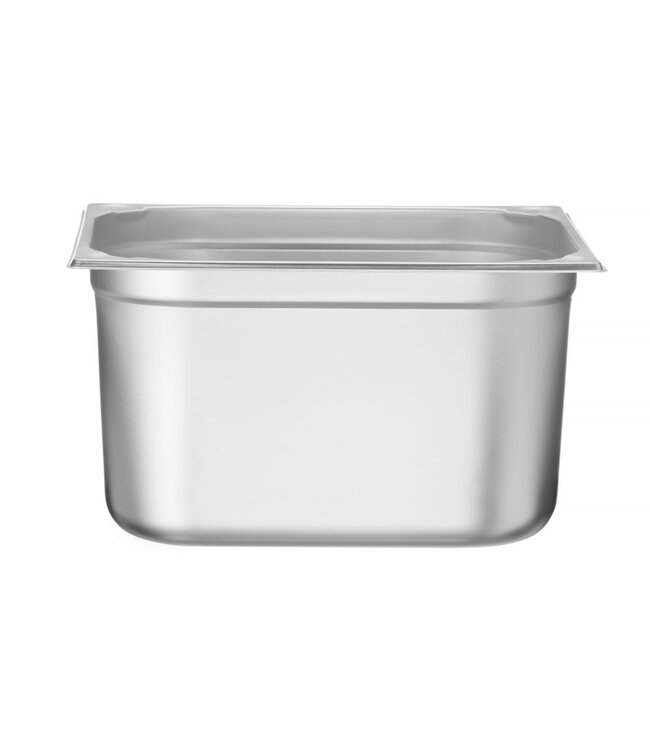Gastronormbak rvs 2/3-200 mm diep 18 ltr zonder greep Kitchen Line - Hendi