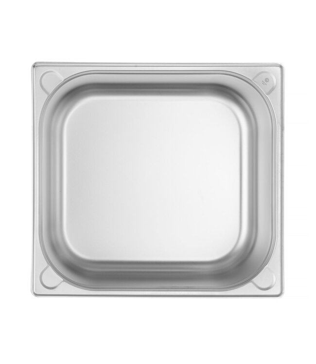 Gastronormbak rvs 2/3-200 mm diep 18 ltr zonder greep Kitchen Line - Hendi