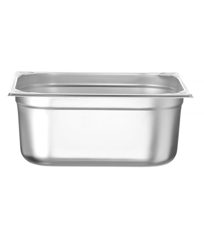 Gastronormbak rvs 2/3-150 mm diep 13 ltr zonder greep Kitchen Line - Hendi