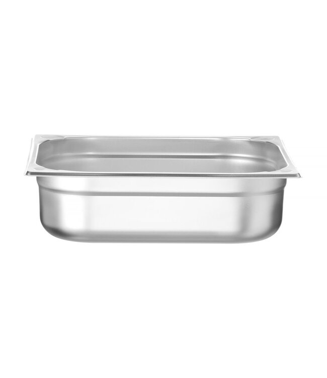 Gastronormbak rvs 2/3-100 mm diep 9 ltr zonder greep Kitchen Line - Hendi