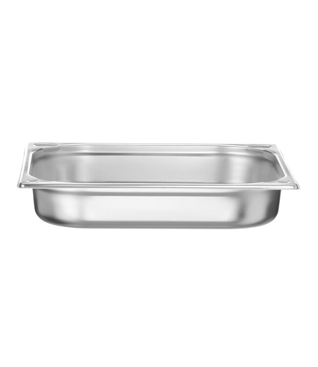 Gastronormbak rvs 2/3-065 mm diep 5,5 ltr zonder greep Kitchen Line - Hendi