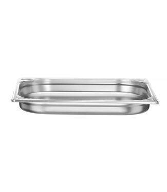 Hendi - Kitchen Line Gastronormbak rvs 2/3-040 mm diep 3 ltr zonder greep Kitchen Line - Hendi