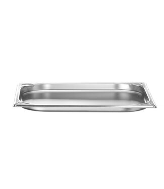 Hendi - Kitchen Line Gastronormbak rvs 2/3-020 mm diep 1,5 ltr zonder greep Kitchen Line - Hendi