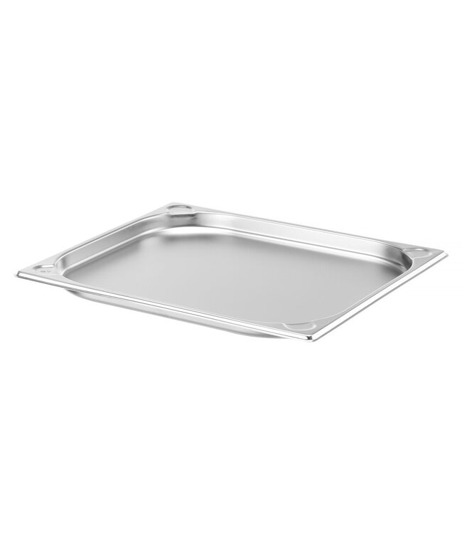 Gastronormbak rvs 2/3-020 mm diep 1,5 ltr zonder greep Kitchen Line - Hendi