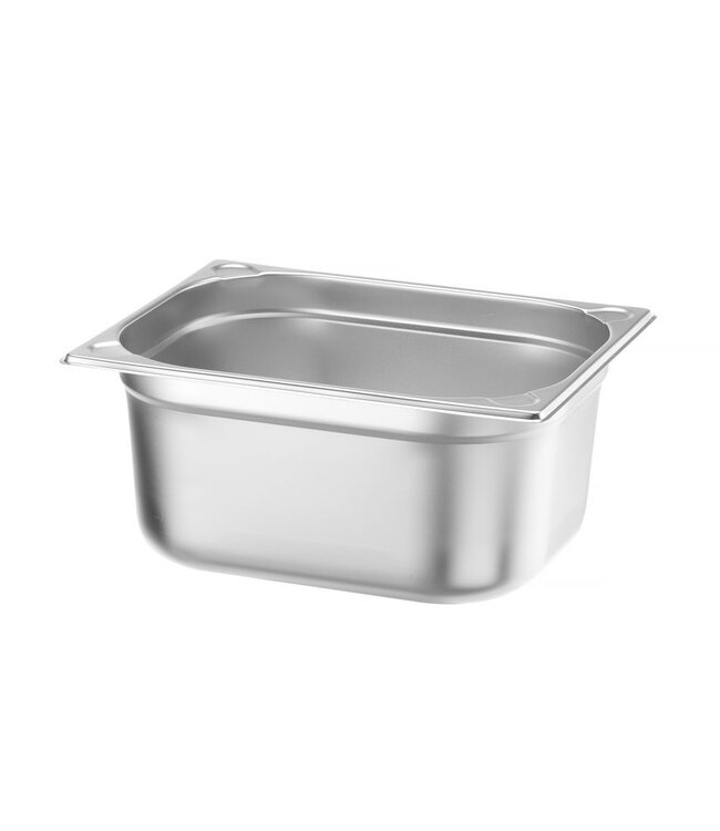 Gastronormbak rvs 1/2-150 mm diep 9,5 ltr zonder greep Kitchen Line - Hendi