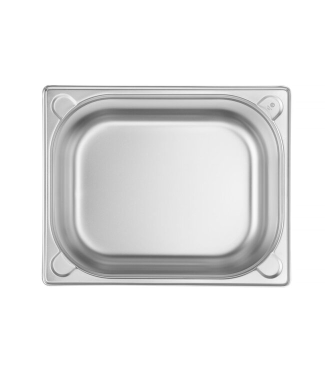 Gastronormbak rvs 1/2-150 mm diep 9,5 ltr zonder greep Kitchen Line - Hendi
