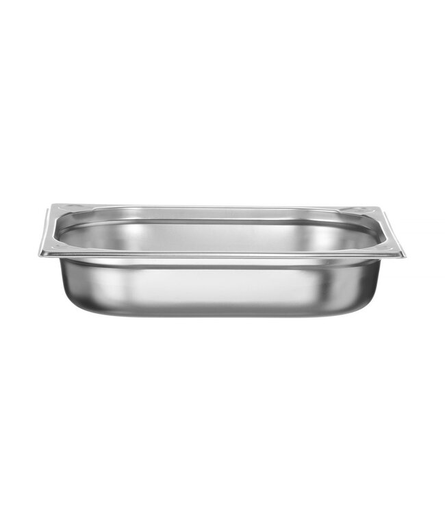 Gastronormbak rvs 1/2-065 mm diep 4 ltr zonder greep Kitchen Line - Hendi