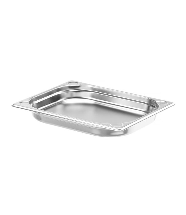 Gastronormbak rvs 1/2-040 mm diep 2 ltr zonder greep Kitchen Line - Hendi