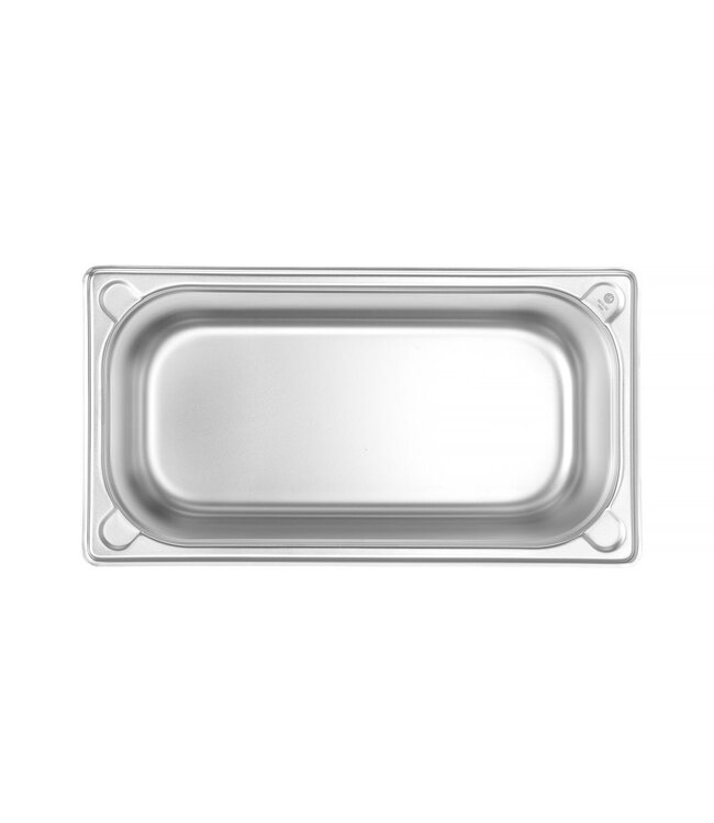 Gastronormbak rvs 1/3-200 mm diep 7,8 ltr zonder greep Kitchen Line - Hendi