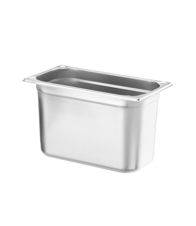 Gastronormbak rvs 1/3-150 mm diep 5,7 ltr zonder greep Kitchen Line - Hendi