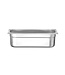 Hendi - Kitchen Line Gastronormbak rvs 1/3-100 mm diep 4 ltr zonder greep Kitchen Line - Hendi