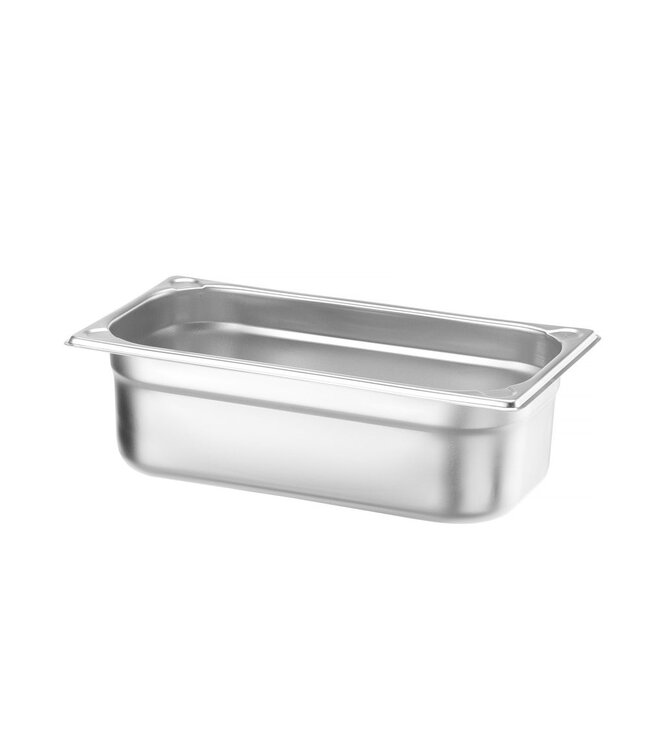 Gastronormbak rvs 1/3-100 mm diep 4 ltr zonder greep Kitchen Line - Hendi